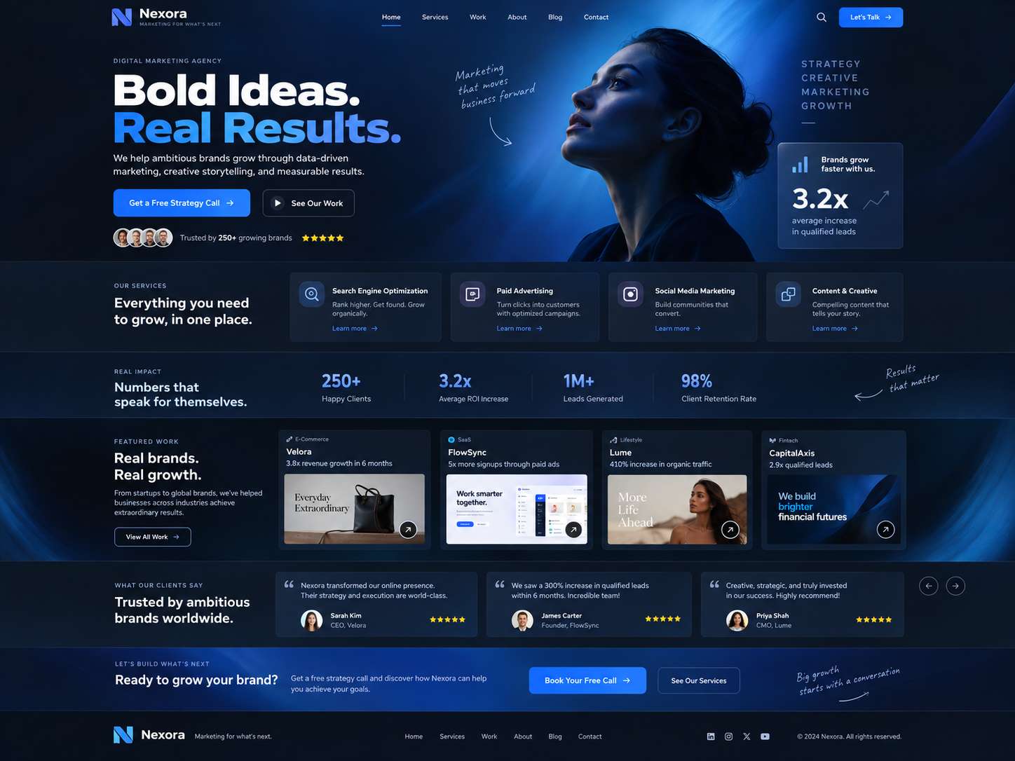 Web Design portfolio project
